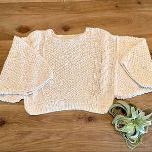Vintage Liz Claiborne Knit Crop Sweater